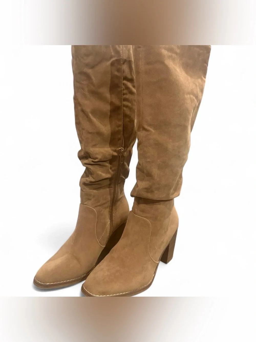 Tan Suede boots